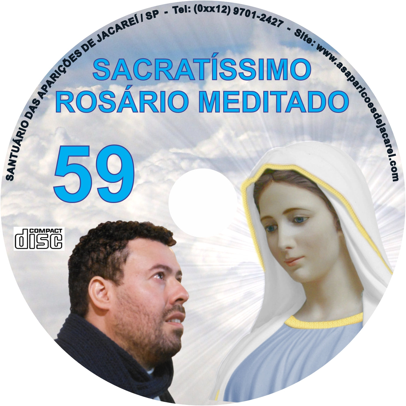 CD Rosário Meditado 059 CD Rosário Meditado 059